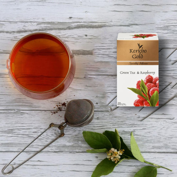 Kericho Gold Green Tea & Raspberry