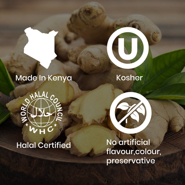 Green Tea, Turmeric, Moringa, Lemongrass and Anise.